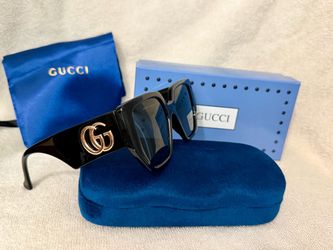 New Gucci Oversized Sunglasses with GG Logo woman’s