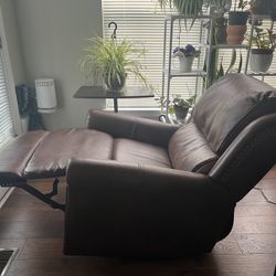 Free Brown Recliner Couch