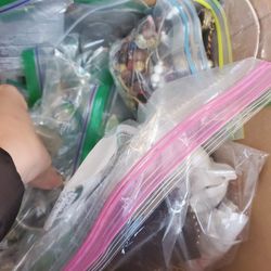 4 Boxes And A Bag Of Jewelry.