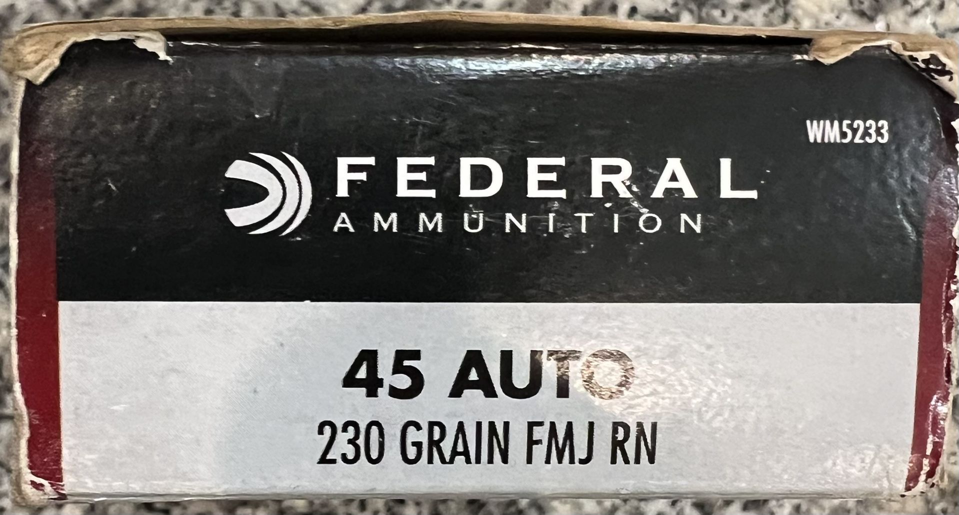 Federal 45 ACP 230 Gr 50 Rnds 