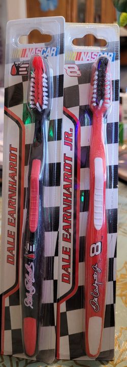 Earnhardt Sr & Jr tooth brushes