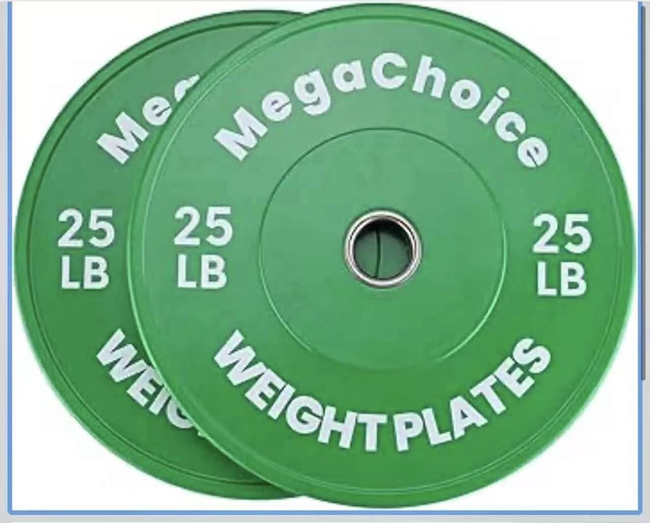 Color Bumper Plates,Bumper Weight Plate Set 2 x25lb. 2 x 10 lb. $ 70