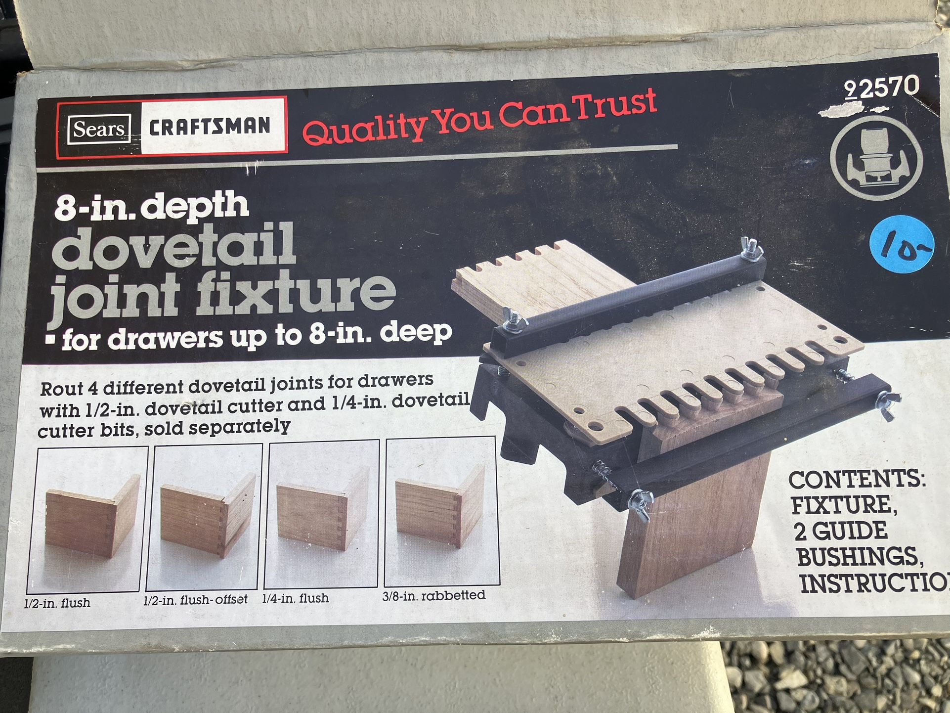 Craftsman Dovetail joint fixture