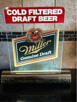 Miller Genuine Draft Beer Bar Lamp