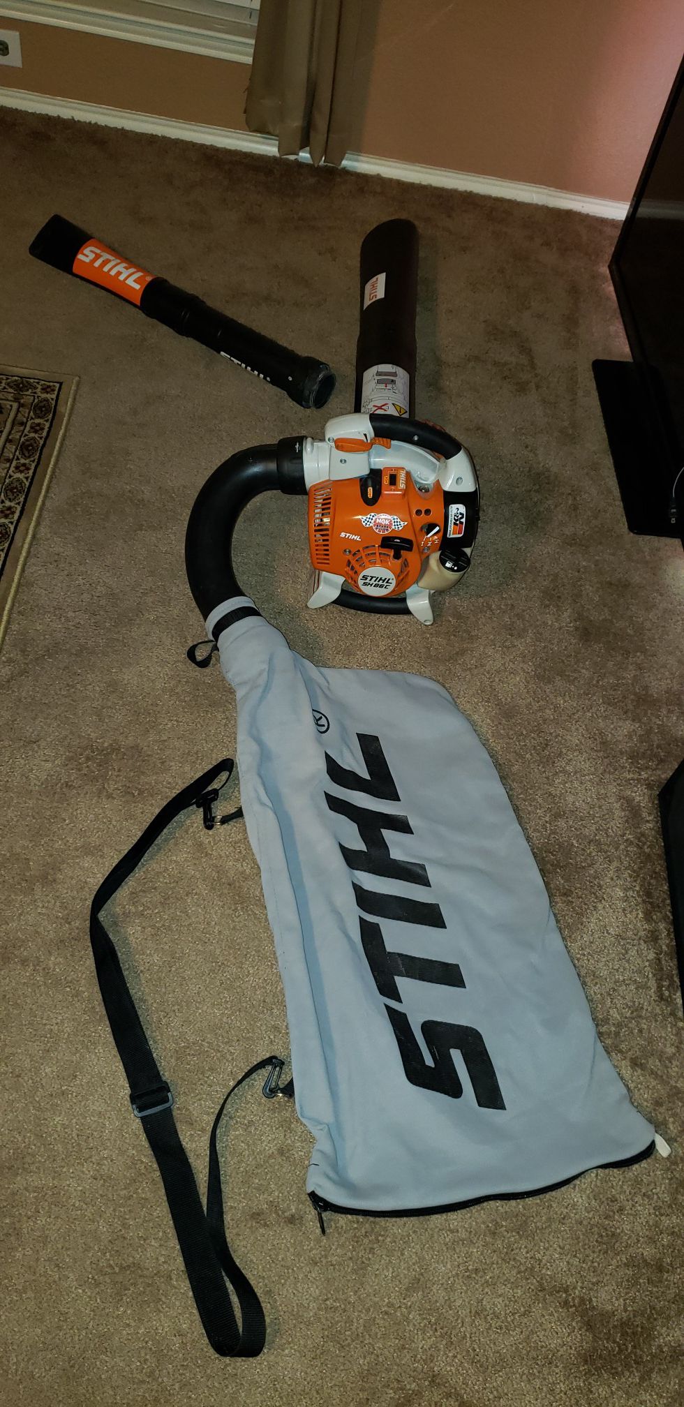 💨LIKE NEW STIHL SH86C BLOWER/VAC, STARTS 1ST PULL, RUNS STRONG echo hedge trimmer lawnmower weedeater edger commercial scag chainsaw serrucho