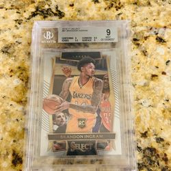 Brandon Ingram rookie BGS 9