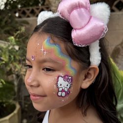 Face paints, Facepainting, Stencils, Gems, Glitter 