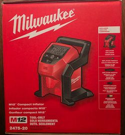 Milwaukee m12 inflator tool only