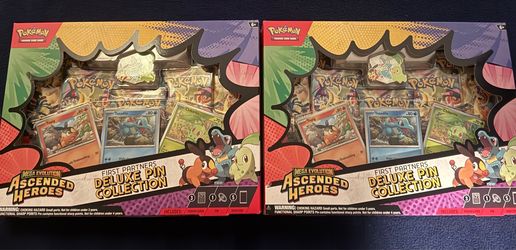 Pokemon Ascended Heroes Deluxe Pin collections