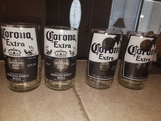 Corona Glasses - Set of 4