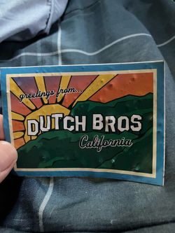 Dutch bros sticker