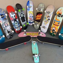Skateboards And Cruisers 