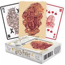 Harry Potter Playing Cards - Gryffindor Themed Deck of Cards Games - Officially 
