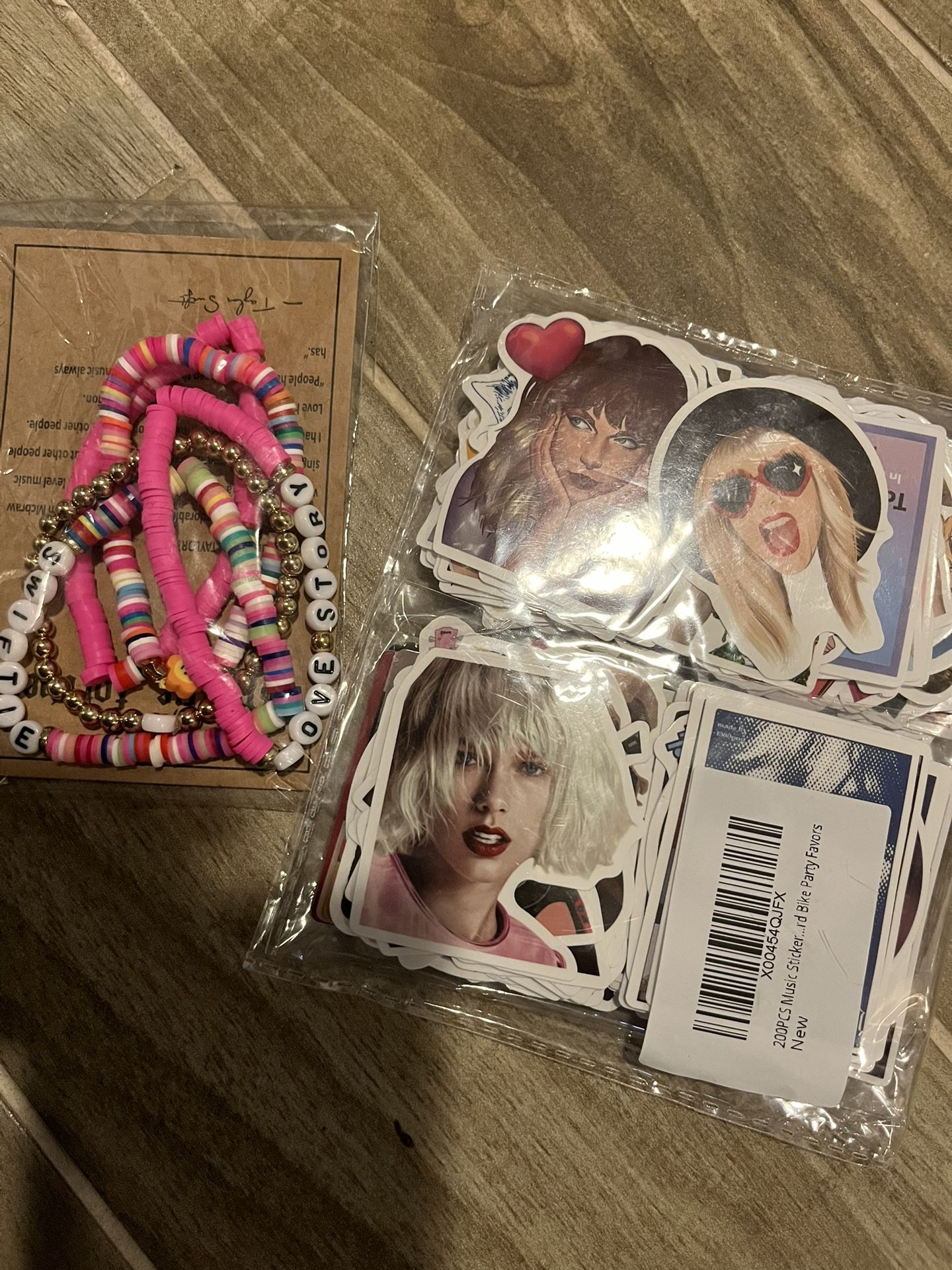 New Taylor Swift Bracelets And Stickers