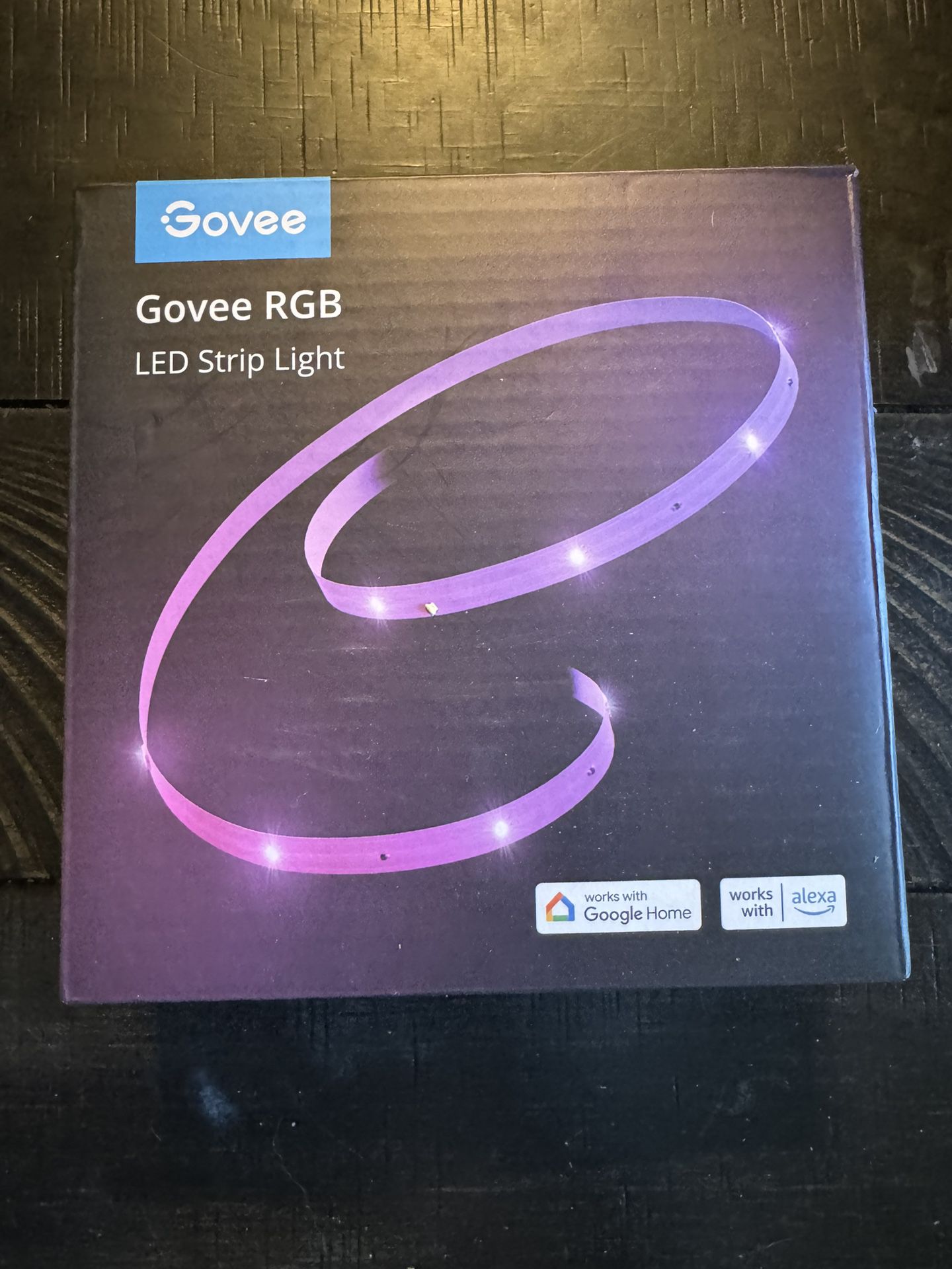 Govee Smart WiFi LED Strip Lights - 50ft RGB LED Lights Work 