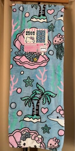 Hello kitty mermaid blanket