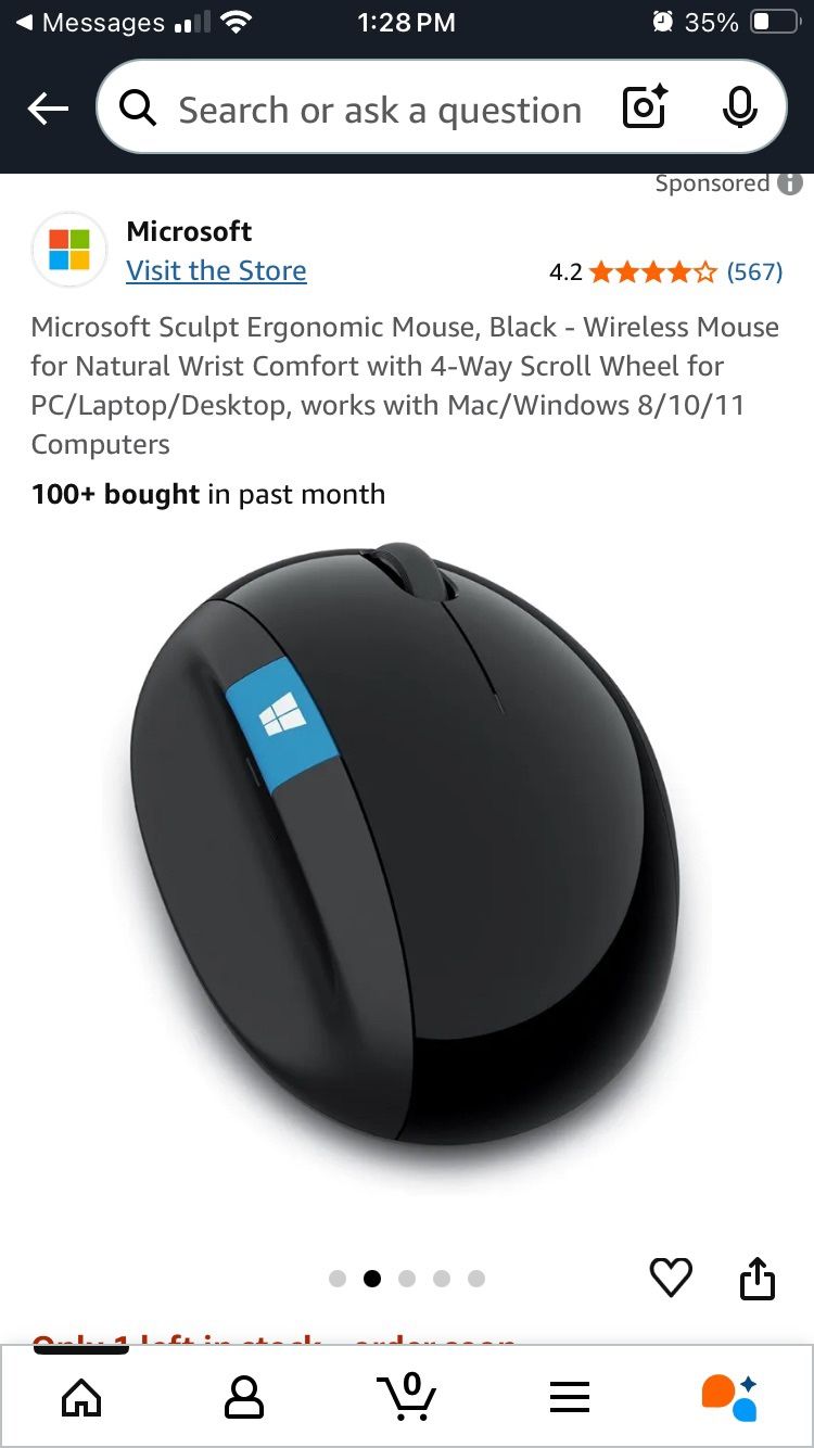 Microsoft Wireless Mouse