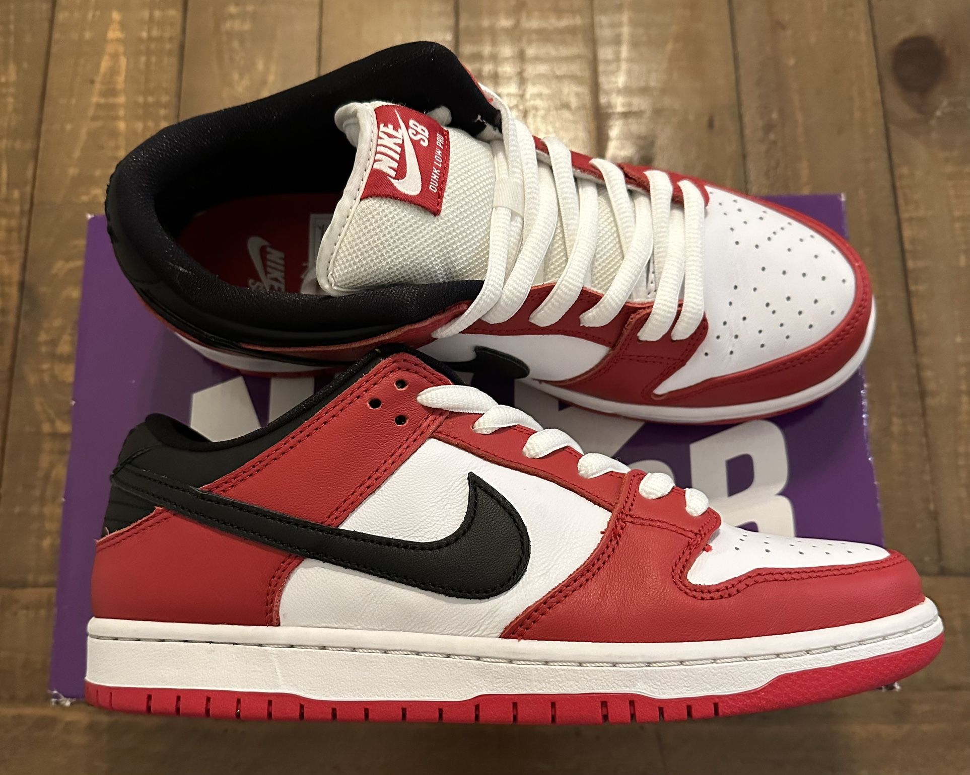 Nike Sb Dunk Low Pro J-Pack Chicago Mens Size 9