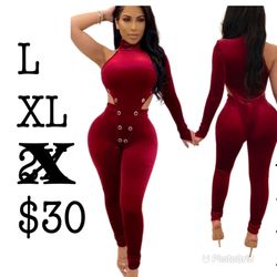 fashion velvet 2pc outfit 