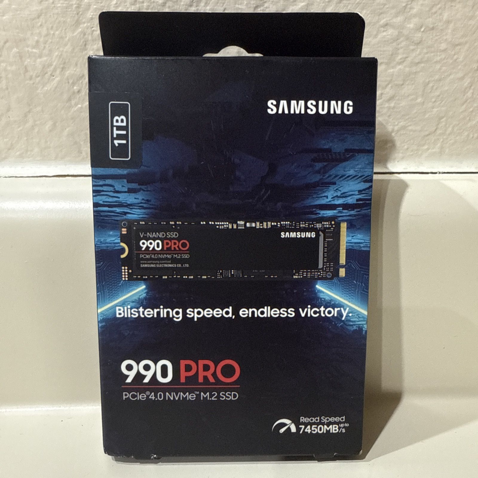 SAMSUNG 990 PRO M.2 2280 1TB PCIe 4.0 NVMe V-NAND SSD MZ-V9P1T0B/AM New