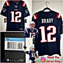  Nike Tom Brady Navy New England Patriots Vapor Untouchable Color Rush Jersey