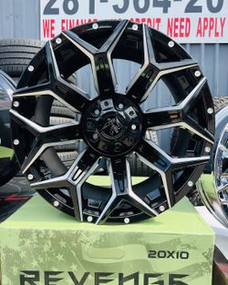 new 20 inch wheels and tires