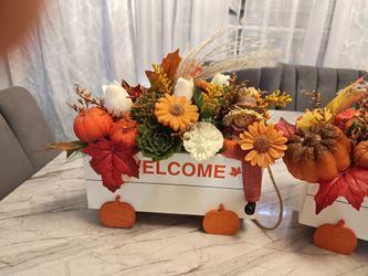 Handmade candle holiday decor