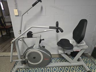 Cross training recumbant bike