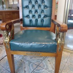 Antique Leather Chair
