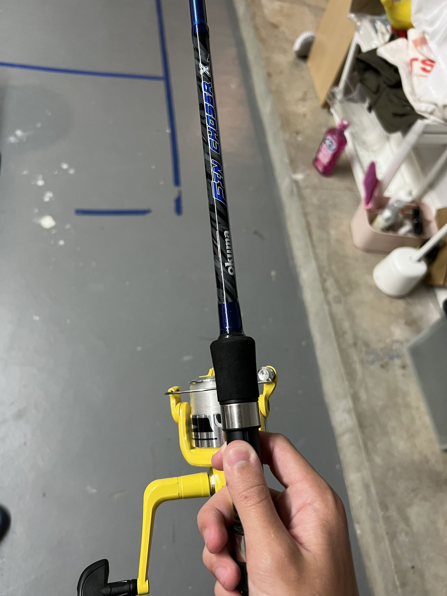 Okuma Spinning Setup Fishing Rod
