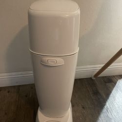 Baby Diaper Trash Can And High Chair 