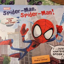 Spiderman Sing Along Book 