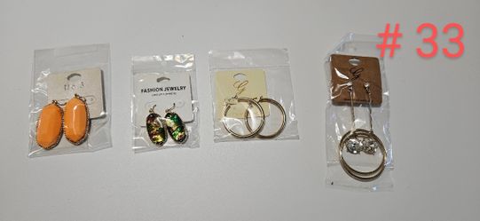 Fancy Earring  Set(4 PC) #33
