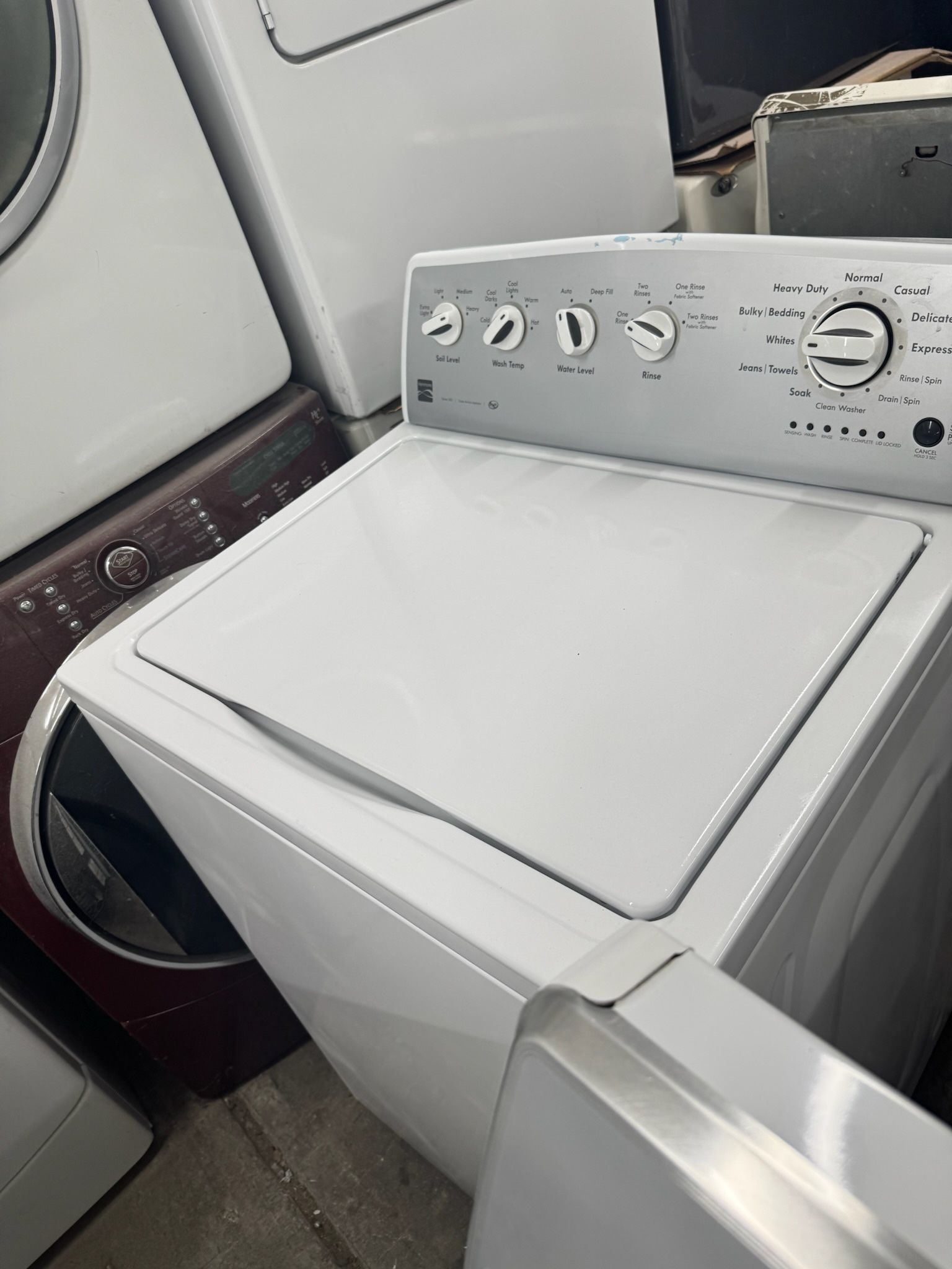 Used Kenmore Washer Top Load Big Capacity