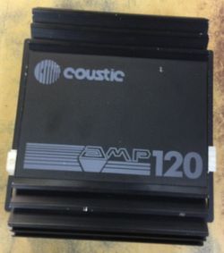 Coustic Vintage Amp Boats & Car Amp (No Harness) 