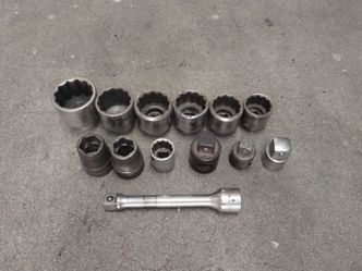 Socket 3/4 drive USA made tools+ extension