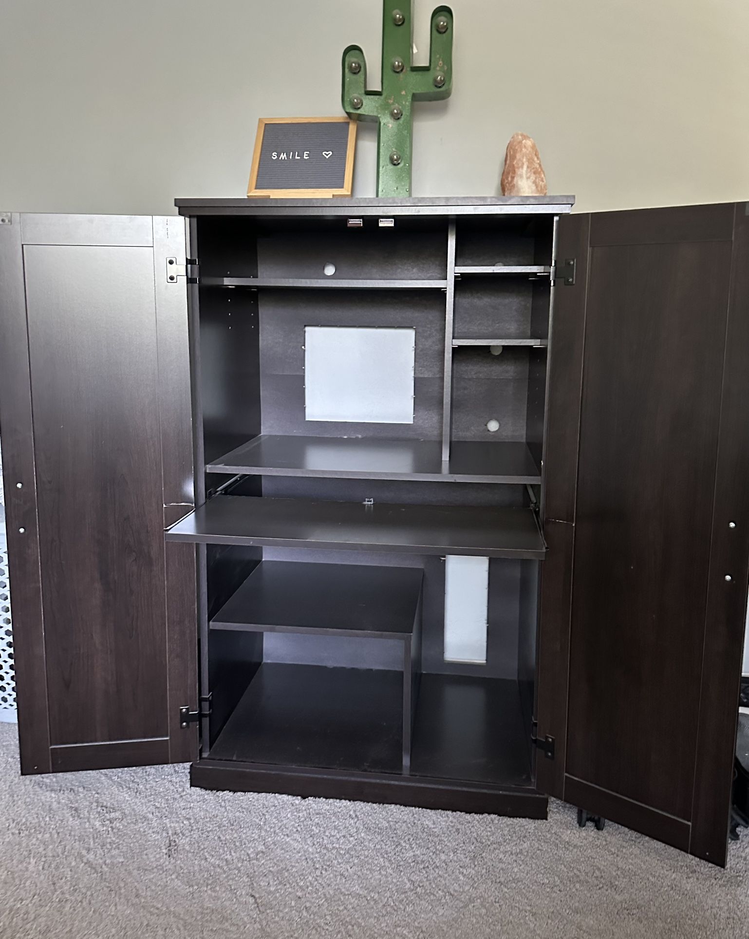 Dark Brown Armoire
