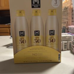 Members Mark SP 50 Sunscreen 