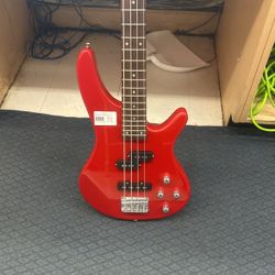 Fojill Red Electric Bass
