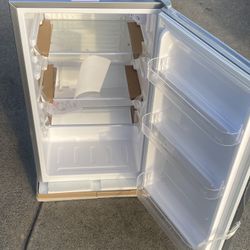 Brand New Silver Mini Refrigerator For $100
