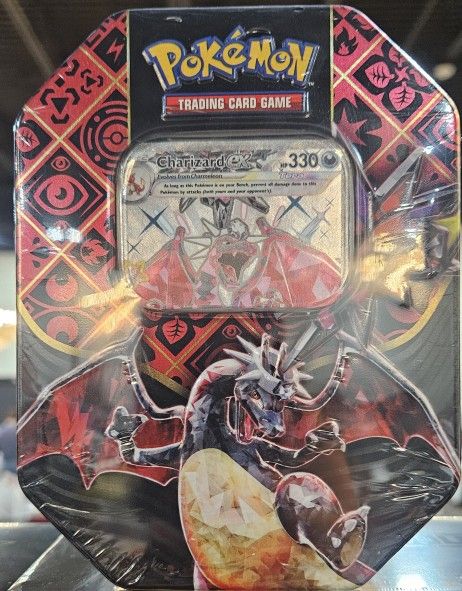 Paldean Fates Tin  Mewtwo Ex Box Mimikyu Ex Box