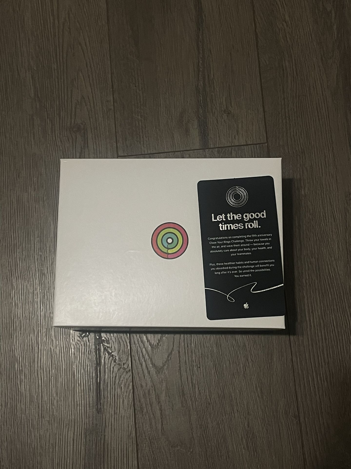 Sealed Apple Close Your Rings Challenge Towels