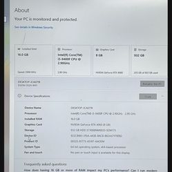 Gaming Pc The Whole Set Up 