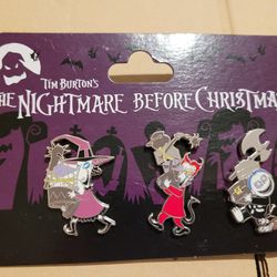 The nightmare before Christmas pins.

 