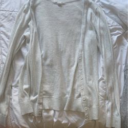 Light Gray Forever 21 Cardigan