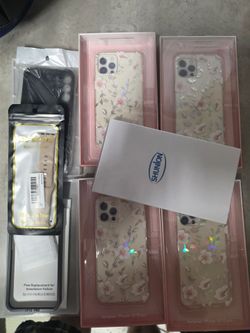 Brand New Tech Rebellion iPhone 12 / 12 Pro Floral Case ( everything shown pic $20)