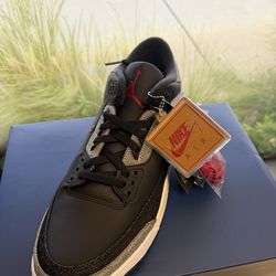 Jordan 3 Retro Levis Black