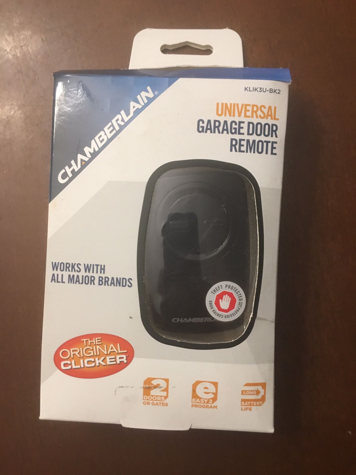 Chamberlain garage door opener remote universal