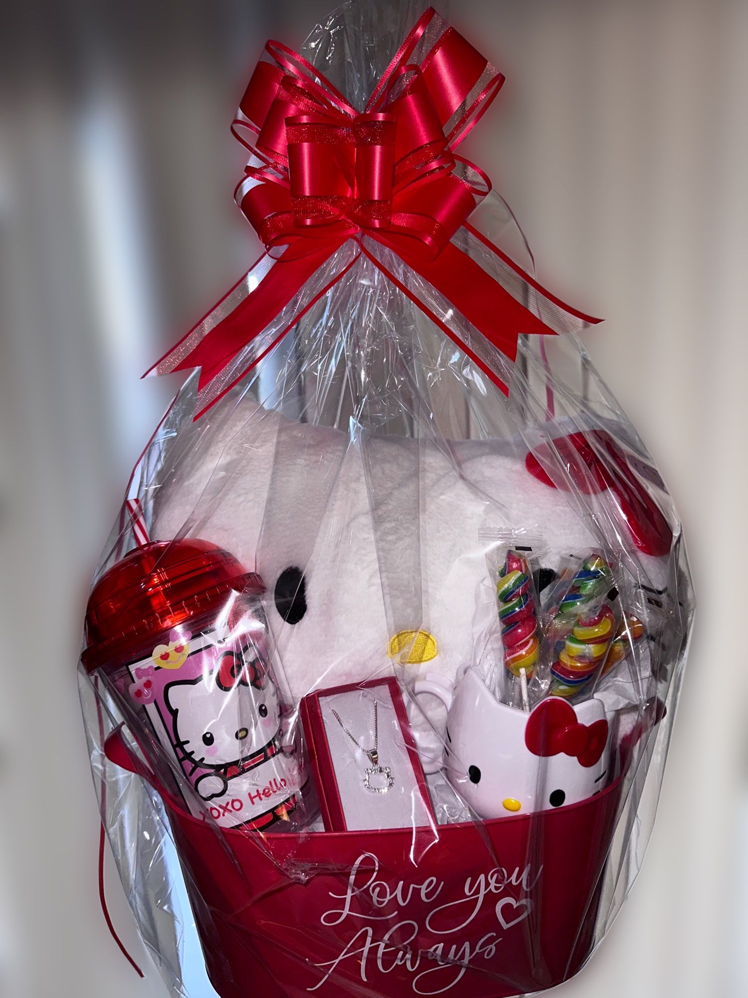 Hello Kitty Gift Baskets Available