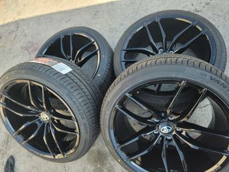 19"new TOYOTA CAMRY/CH-R Glossy Black Wheels With New Tires